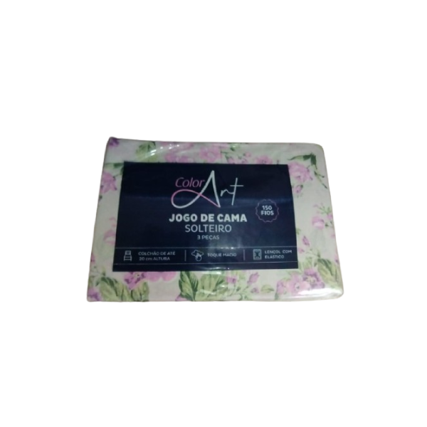 Jogo de Lençol Color Art 150 Fios