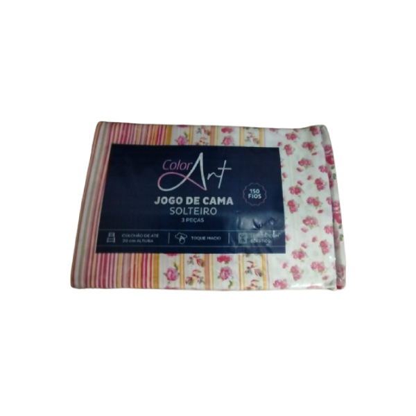 Jogo de Lençol Color Art 150 Fios