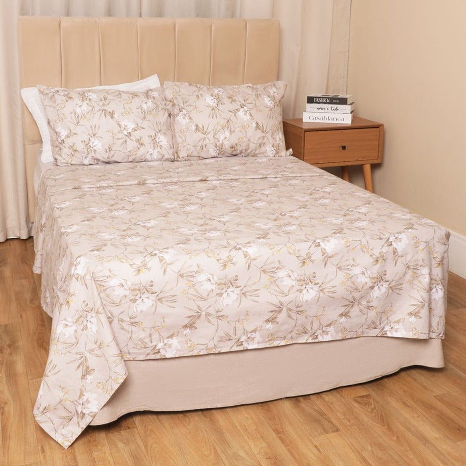 Jogo de Cama Solteiro Attuale 150 Fios