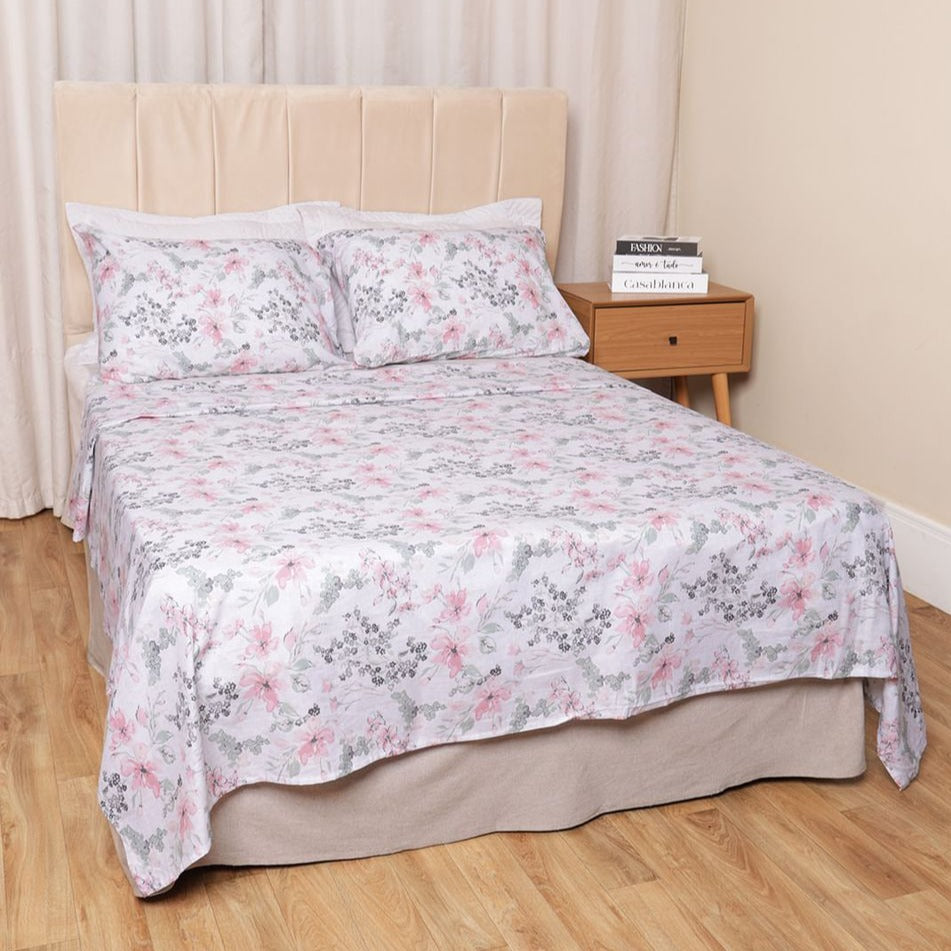 Jogo de Cama Solteiro Attuale 150 Fios