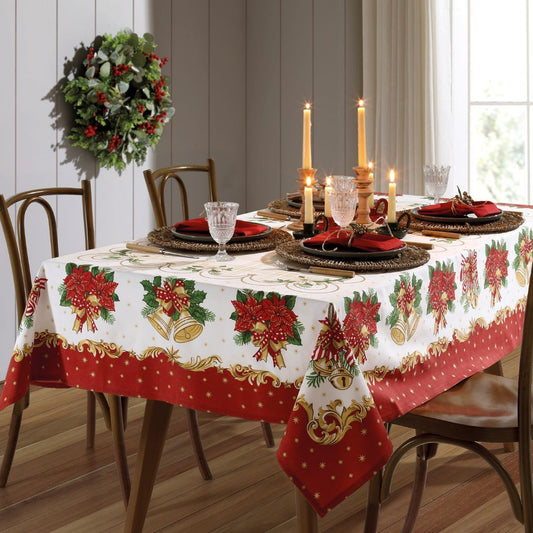 Toalha de Mesa Athenas Estampado Natal